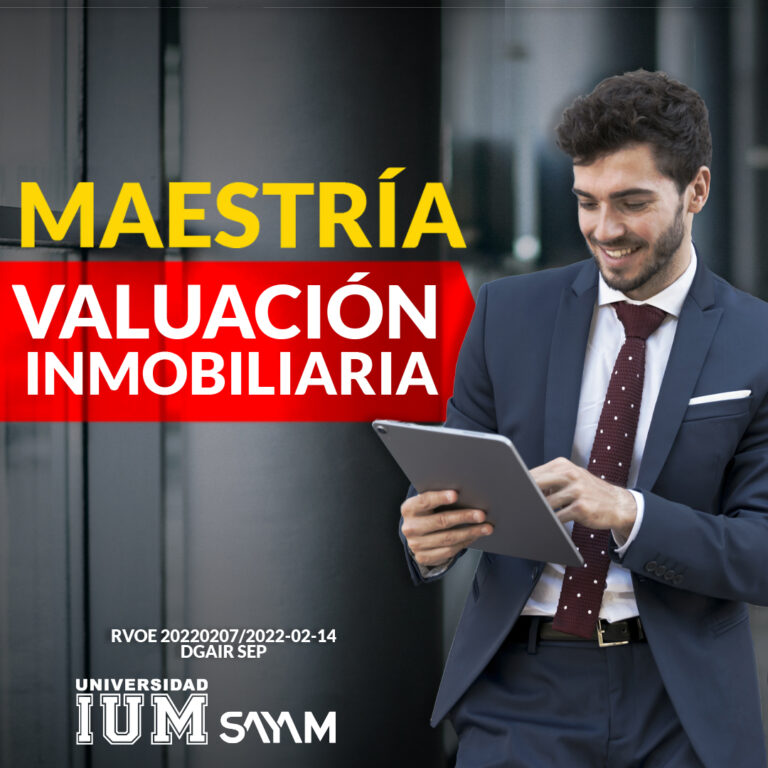 Mestría en Valuación Inmobiliaria Plantel Los Cabos